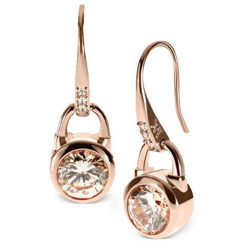 michael kors rose gold earrings ireland|michael kors rose gold wristlet.